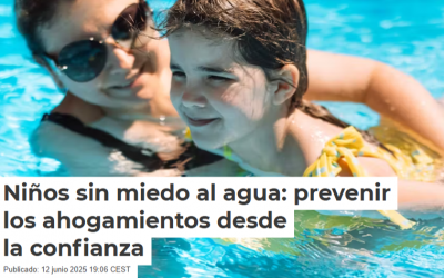 Niños sin miedo al agua: prevenir los ahogamientos desde la confianza